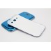 Samsung Galaxy S3 - Shiny Electroplated PC Battery Hard Cover Housing Replacement Back Cover - Light Blue